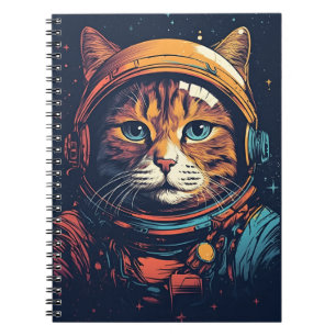 Cat Astronaut Notizblock