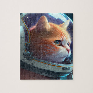 Cat Astronaut Puzzle