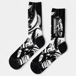 Cat Astronaut Socken