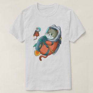 Cat Astronaut T - Shirt