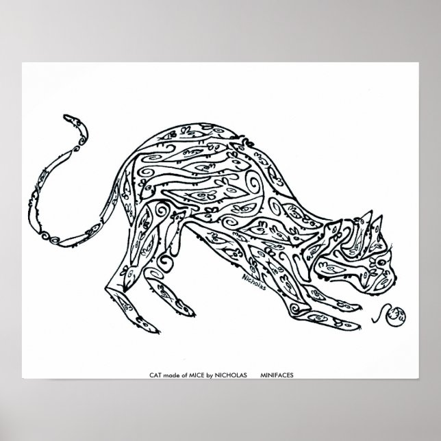 CAT aus MICE von NICHOLAS MINI... Poster (Vorne)