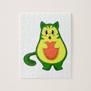 Cat Avocado Puzzle