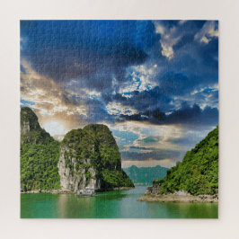 Cat Ba Vietnam Landschaftlich Seascape Puzzle
