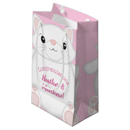 Cat Baby Dusche Kitty Pink Kleine Geschenktüte