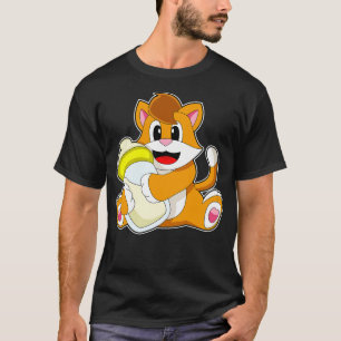 Cat Baby Flasche Milch T-Shirt