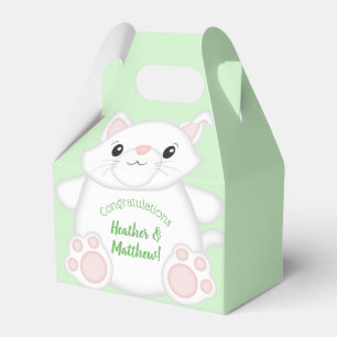 Cat Baby Shower Kitty Geschenkschachtel