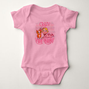 Cat Baby Strampler