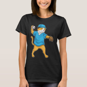 Cat Baseball T-Shirt