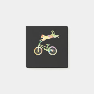 Cat Bike Cycling Bicycle - Ihre Geschenksammlung Post-it Klebezettel