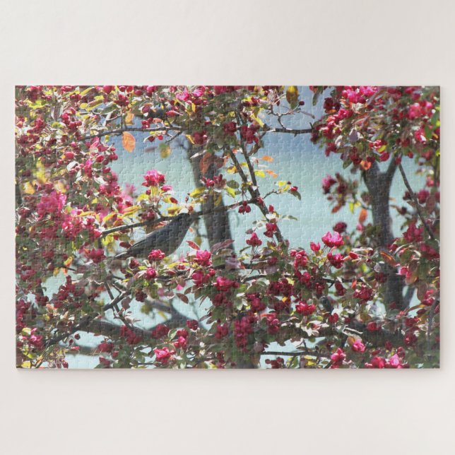 Cat Bird Puzzle (Horizontal)