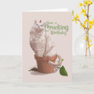Cat Birthday Card Karte