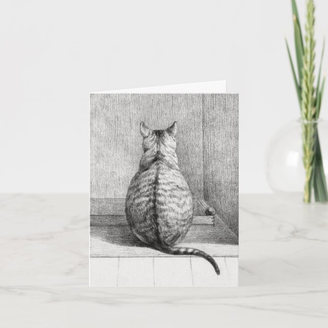 Cat Birthday card Karte (Vorderseite)