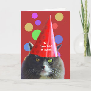 Cat Birthday Funny 29 Wieder Grumpy Cat Karte