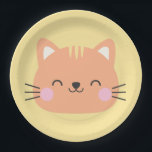 Cat Birthday Kids Room Wall Art Paper Teller<br><div class="desc">Cat Birthday Kids Room Wall Art Paper Teller</div>