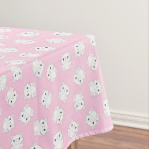 Cat Birthday Party Kitty Pink Tischdecke