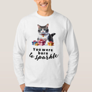 Cat Birthday Wünsche für Katzen Liebhaber T-Shirt