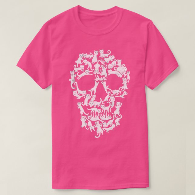 Cat Black T-Shirt (Design vorne)