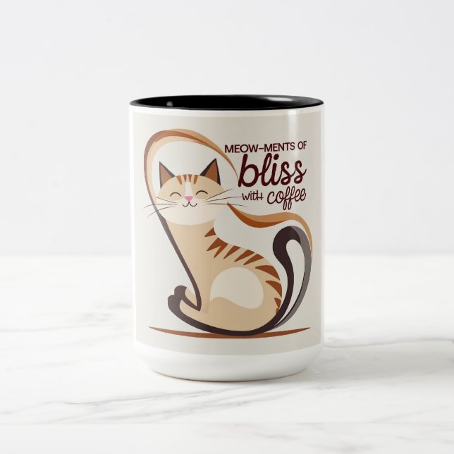 Cat Bliss Tasse (Mittel)
