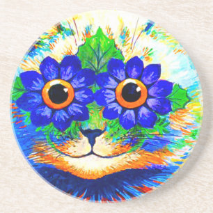 Cat Blume Eyes Getränkeuntersetzer