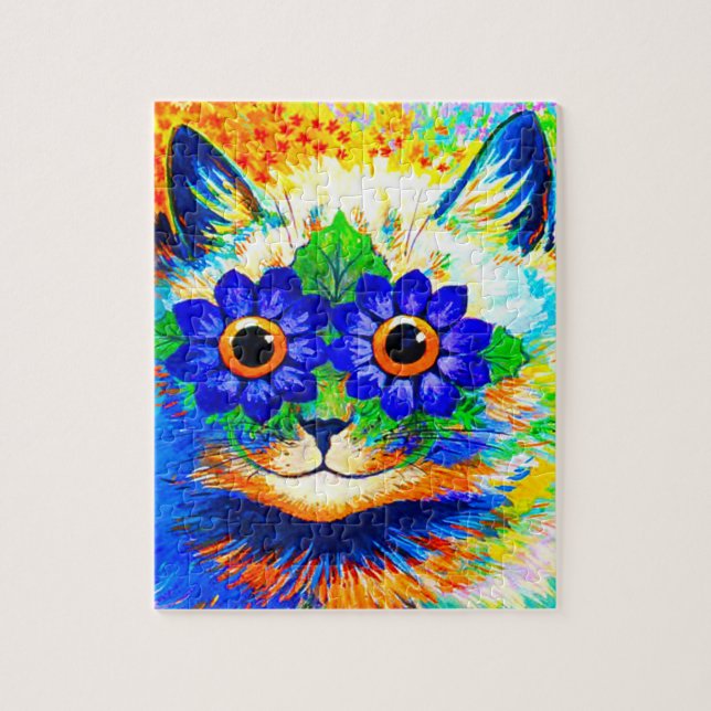 Cat Blume Eyes Puzzle (Vertikal)