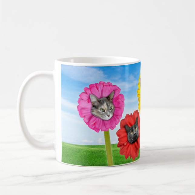 "Cat Blume" LOL Funny Coffee Tasse (Links)
