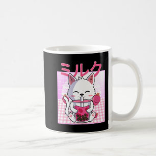 Cat Boba Tea Bubble Tea Anime Kawaii Neko Gift Kid Kaffeetasse