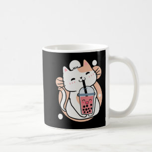 Cat Boba Tea Bubble Tea Anime Kawaii Neko Milktea  Kaffeetasse