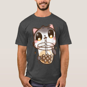 Cat Boba Tea Bubble Tee Anime Kawaii Neko