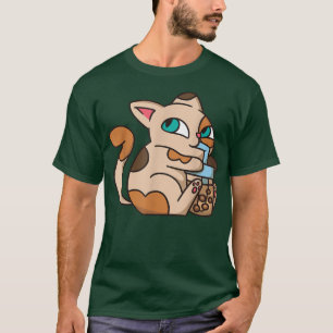 Cat Boba Tea Bubble Tee Anime Kawaii Neko für Mädc
