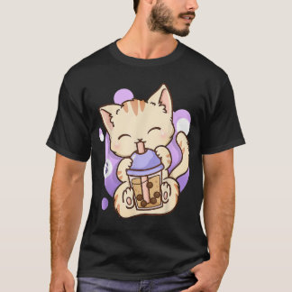 Cat Boba Tea Bubble Tee Anime Kawaii Neko Gift Gif
