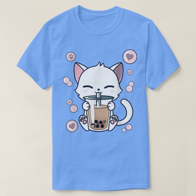 Cat Boba Tea Bubble Tee Japanischer Anime Kawaii N (Design vorne)