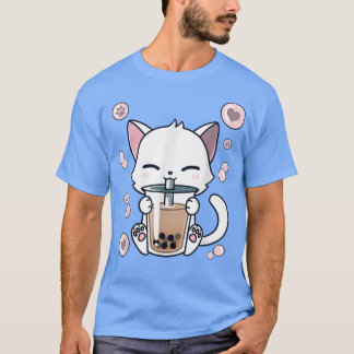 Cat Boba Tea Bubble Tee Japanischer Anime Kawaii N
