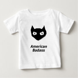 Cat Boo American Badass Baby T-shirt