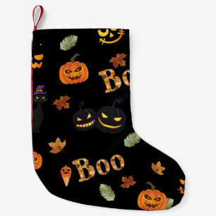 Cat Boo Halloween Kleiner Weihnachtsstrumpf