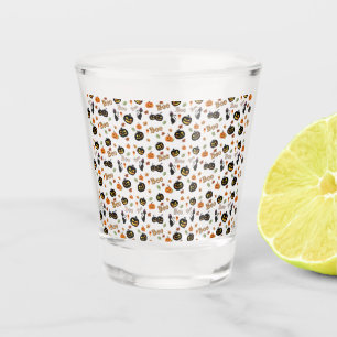 Cat Boo Halloween Schnapsglas