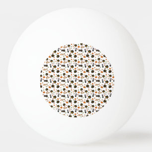 Cat Boo Halloween Tischtennisball