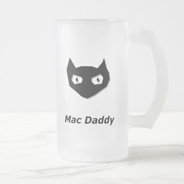 Cat Boo Mac Daddy Mattglas Bierglas (Rechts)