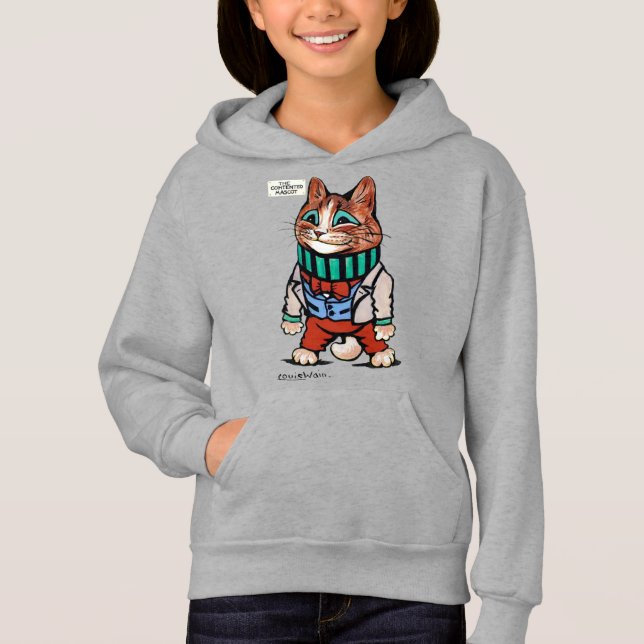 Cat boy, Louis Wain Hoodie (Vorderseite)