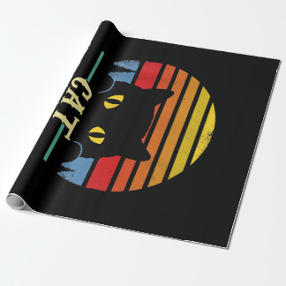 Cat Brother Vintag Achtziges Retro T - Shirt Geschenkpapier