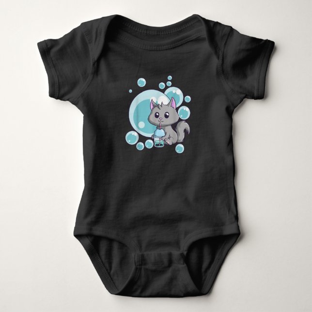Cat Bubble Tee-Geschenk | Witziges Boba Tee Katzen (Vorderseite)