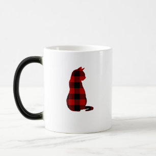 Cat Buffalo Karo Muster Tasse