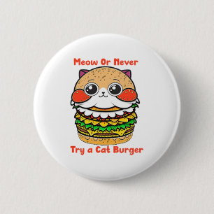 Cat Burger Button