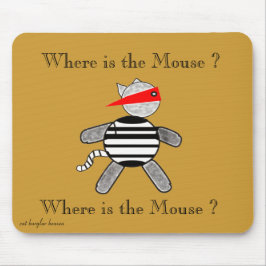 Cat Burglar Mouse Pad Mousepad