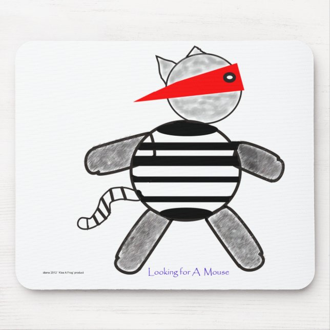 Cat Burglar MousePad (Vorne)
