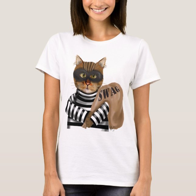 Cat Burglar T-Shirt (Vorderseite)