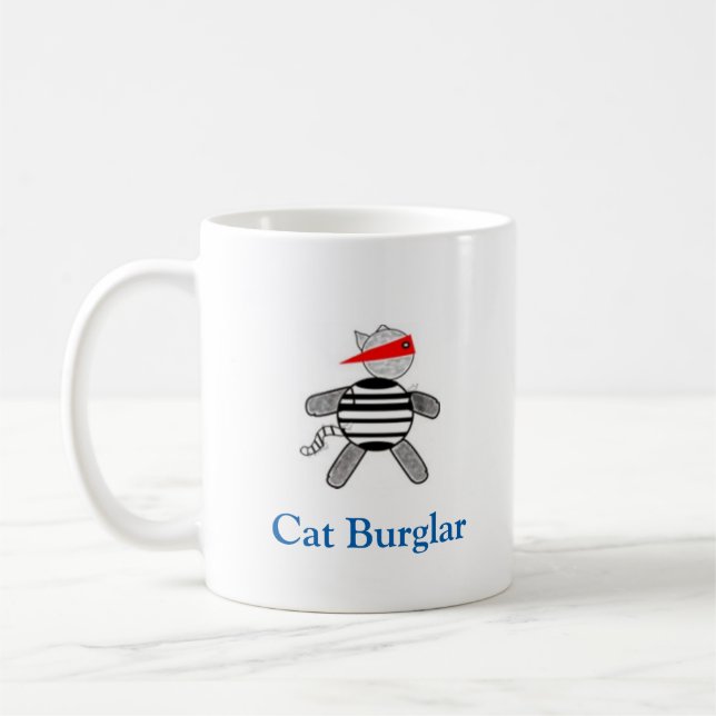 Cat Burglar Tasse (Links)