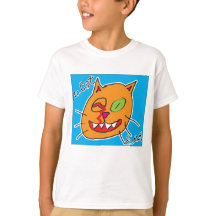 Cat by Eli - Kids T - Shirt