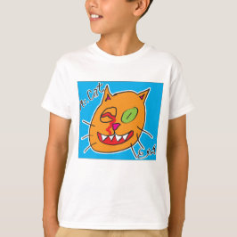 Cat by Eli - Kids T - Shirt