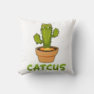 Cat Cactus Pet Pflanze Kissen