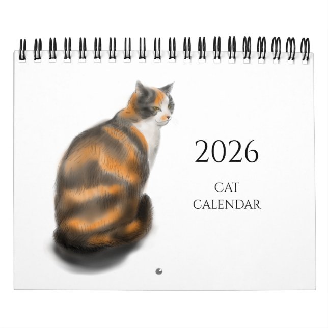 cat calendar 2026 kalender (Titelbild)